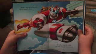 Ricky Ricottas Mighty Robot Second grade book review reluctant readers [upl. by Eiramrefinnej]