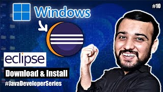 How to install Eclipse IDE 2022 on windows 1011 with Java JDK 19  Updated [upl. by Llet]