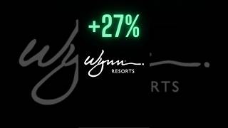 WYNN STOCK stockmarket trading trader investing [upl. by Scrivings]