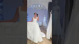 weddingdress silhouettes 💜 columbus columbusohio bridetobe weddingdresses wedding bride wed [upl. by Epilef]