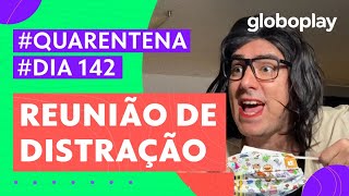 Marcelo Adnet imita Bolsonaro em nova reunião ministerial  Sintase em Casa  Globoplay [upl. by Neoma]