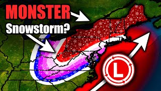 This Monster Snowstorm will impact 50 Million people this weekend [upl. by Placeeda314]