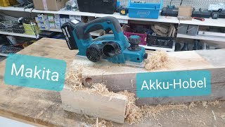 Makita 18V AkkuHobel DKP180Z Produktvorstellung Produkttest Vergl DKP181ZU  4K UHD [upl. by Fisch]