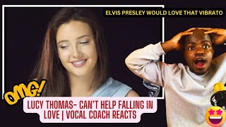 LUCY THOMAS sings CANT HELP FALLING IN LOVE cover and makes ELVIS PRESLEY PROUD [upl. by Yssirk]