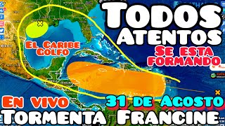 Tormenta Francine se está formando con dirección al Caribe y Golfo [upl. by Aryamo]