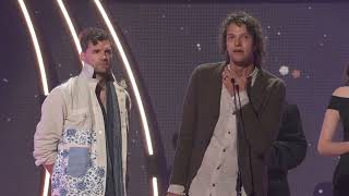 KLOVE Fan Awards 2022  For King  Country  GroupDuo of the Year  Full Acceptance Speech [upl. by Adiari]