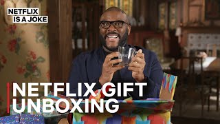 Tyler Perry Netflix Gift Unboxing  A Madea Homecoming [upl. by Butterfield883]