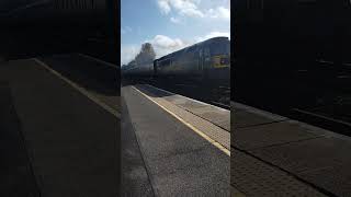 5Z47 Norwich to Crewe with 4780547810 top and tail at Brandon [upl. by Ahsael]