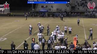 WBN  FOOTBALL  PORT ALLEN [upl. by Stone]