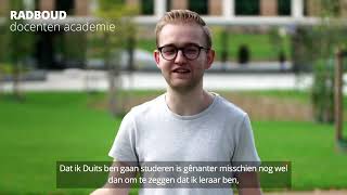 Ervaringsverhaal Radboud Docenten Academie [upl. by Boy]