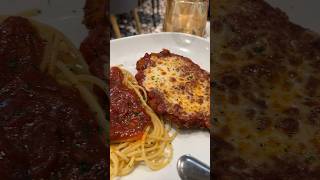 Chicken Parmigiana chickenparmigiana foodie italianfood olivegarden yummyfood pasta foodvlog [upl. by Mauve259]