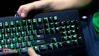 รีวิว Razer BlackWidow Ultimate Stealth 2013 [upl. by Darci]