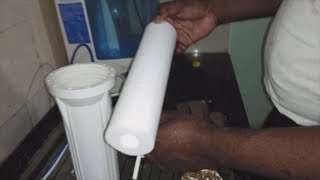 How To Change PreFilter Of Water purifier  2018 [upl. by Nanete474]