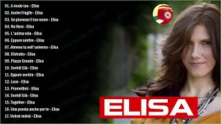 Le migliori canzoni di Elisa  I Successi di Elisa  Il Meglio dei Elisa  Elisa canzoni 2023 [upl. by Henry]