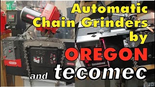 Automatic Chain Sharpeners by Oregon and Tecomec [upl. by Leveridge]