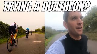 First Duathlon Race In Five Years  Can I Compete running cycling duathlon [upl. by Ronen]