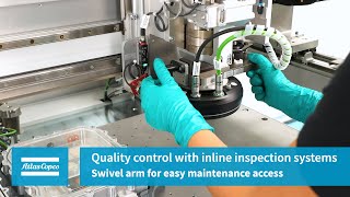 Inline inspection system with swivel function Efficient maintenance amp operation [upl. by Gnouhp]