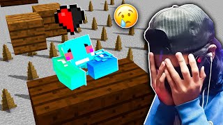 Minecraft Death World With Half Heart Challenge [upl. by Asiuol]