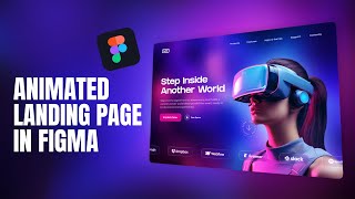 Create MODERN Landing Page UI Design In Figma  Figma Tutorial [upl. by Baxter178]