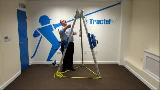 Tractel Tracpode™ Confined Space Rescue Tripod [upl. by Eizzik]