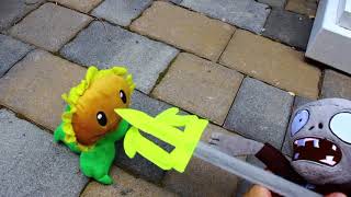 Plants vs Zombies Plush Short The Stubborn Sunflower [upl. by Zirtaeb107]