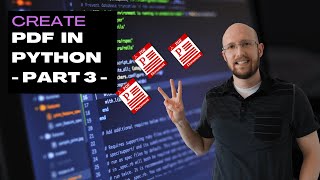Create PDF with Python  Part 3 [upl. by Paola]