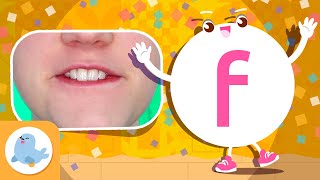 Phonics for Kids 🗣 The f Sound 🦩 Phonics in English 🎪 [upl. by Nnylyt]