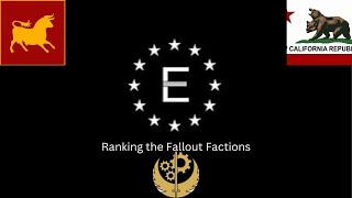 Fallout Factions Tierlist [upl. by Ssirk]