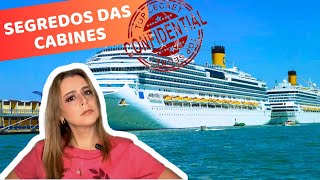 15 COISAS QUE NINGUÉM TE CONTA SOBRE AS CABINES DOS CRUZEIROS MARÍTIMOS [upl. by Ipoillak]