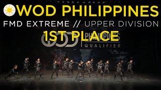 FMD Extreme  1st Place Upper Division  World of Dance Philippines Qualifier 2015  WODPH2015 [upl. by Lauber]