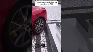 Ustedes que hubieran hecho😱 automobile accidente ferrari [upl. by Adiv]