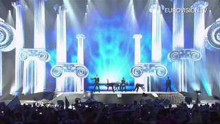 Loucas Yiorkas ft Stereo Mike  Watch My Dance Greece  Live  2011 Eurovision Song Contest Final [upl. by Nylannej733]