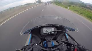 GSX R150 PXL top speed [upl. by Valerye]