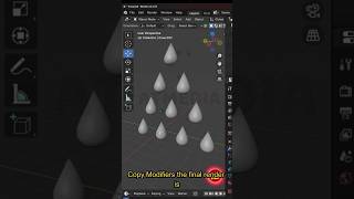 Easy way to add modifiers to multiple objects in blender blender blendertutorial blender3d [upl. by Sammons]