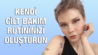 Basit Cilt Bakımı Rutini Nasıl Oluşturulur  Temel İçerikler [upl. by Eus887]