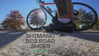 Shimano RC3 Cycling Road Shoes UnboxREVIEW after 3 months [upl. by Candless]