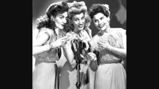 Chattanooga Choo Choo  The Andrews Sisters wonscreen lyrics [upl. by Artkele]