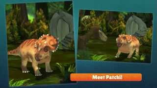 Patchis Journey  the new Walking with Dinosaurs The 3D Movie app [upl. by Nemzaj439]