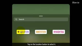 How to Create a Location on Instagram [upl. by Alecia382]