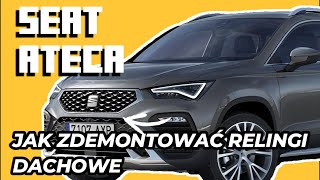 Jak zdemontować relingi dachowe Seat Ateca [upl. by Reinhold813]