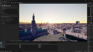 Streaming Hamburg with Cesium in Unreal Engine 52  4K listen to Ahnma [upl. by Musa483]