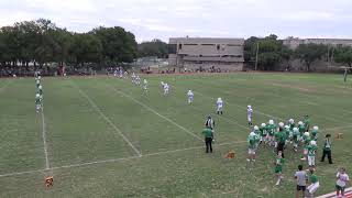 2nd quarter Tex Hill 7B vs Bradley 4 Sep 24 [upl. by Nyltac779]