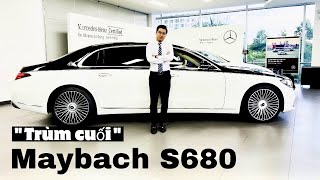 Chạm mặt quottrùm cuốiquot Maybach S680 2024 có 2 tông màu  Chiếc xe đắt nhất của MercedesBenz [upl. by Ravi]