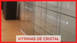 ✔️ Vitrinas de Cristal Pegadas con UVA en Madrid  Cristalium [upl. by Nathan]