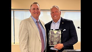 Union Superintendent Dr Kirt Hartzler Recognized at Final Board Meeting [upl. by Ayenet315]