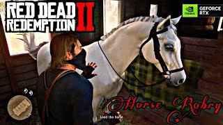 Stealing the Best Horse in RDR2  Red Dead Redemption 2 Horse Robbery rdr2 [upl. by Cyrus]