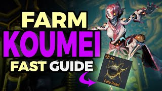 How to Farm Koumei amp Her Weapons StepbyStep Guide Warframe [upl. by Tihom]