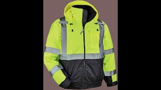 Ergodyne Standard Hi Vis Bomber Safety Jacket [upl. by Gross215]