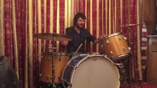 DRUM LESSON John Bonham Flam Triplet Lick [upl. by Atined]