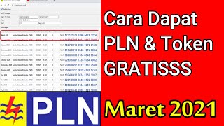 Cara Dapatkan Token amp PLN Gratis 2021 Begini Cara dan Syarat Mendapatkannya [upl. by Isaak467]